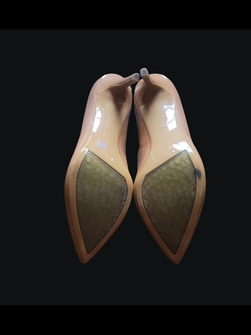 Classic Calvin Klein Women’s Pointed-Toe Gayle Pump in Nude - Picture 5 of 5